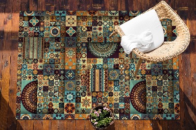 Tarasowy dywan zewnętrzny Mieszanina kafelek