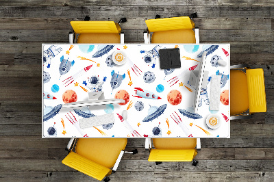Duża podkładka na biurko dla dzieci Astronauta