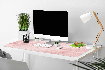 Mata na biurko Różowa tekstura