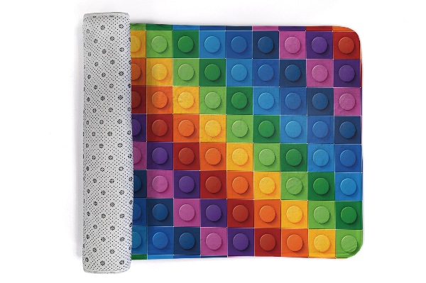 Dywanik Kolorowe klocki w stylu LEGO