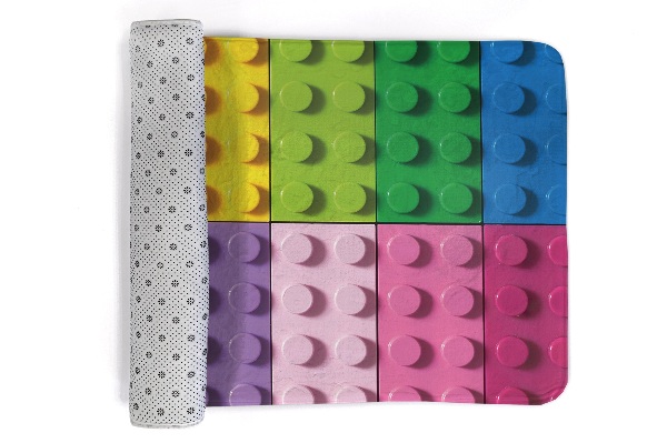 Dywanik Kolorowe klocki podobne do LEGO