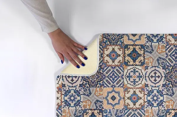 Dywanik do kuchni Mozaikowe wzory w stylu marokańskim