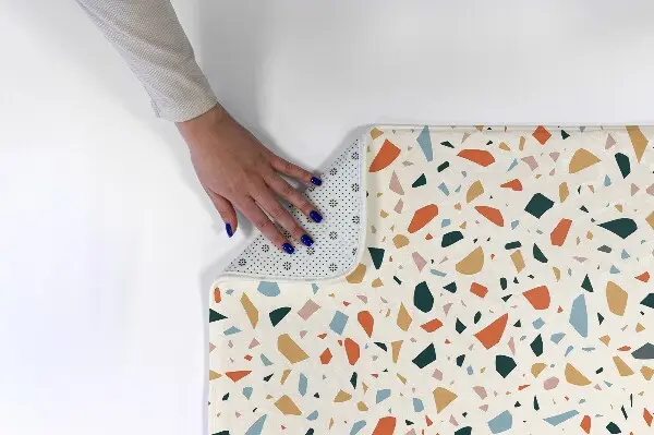 Dywanik do kuchni Wzór terrazzo