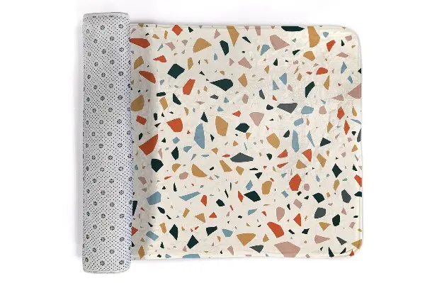 Dywanik do kuchni Wzór terrazzo