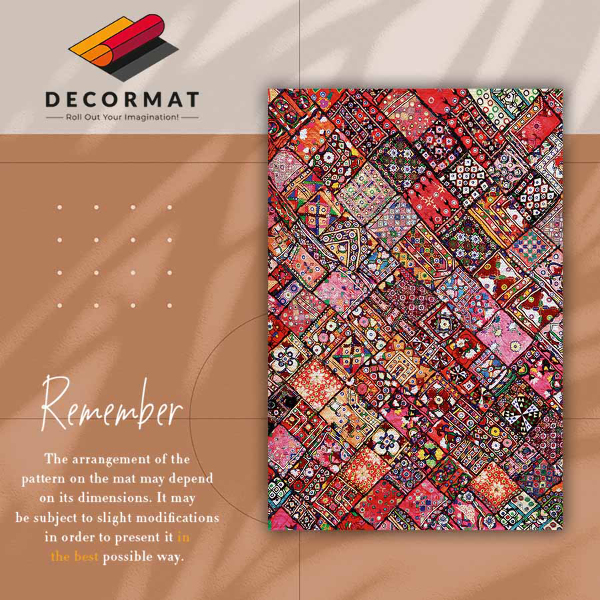 Dywan winylowy do domu Patchwork mozaika