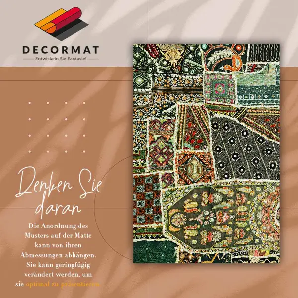 Dywan winylowy Patchwork w tureckim stylu