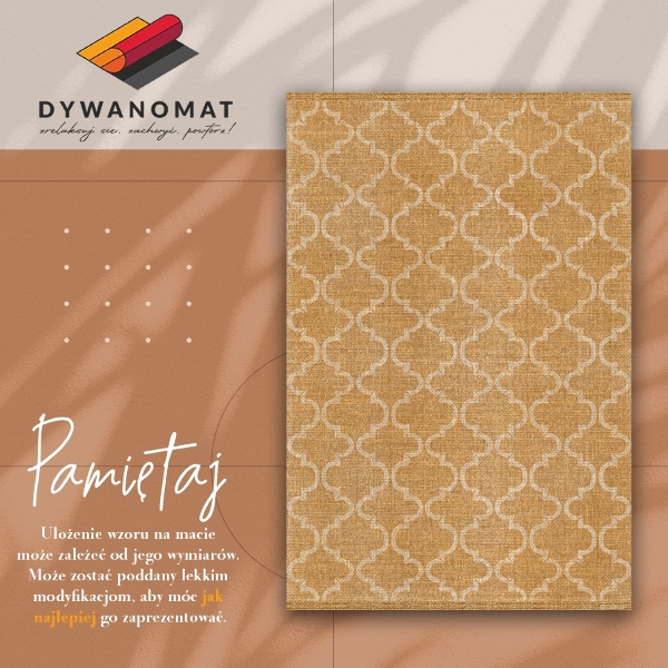 Dywan winylowy do domu Marokański wzór