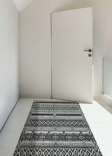 Modny winylowy dywan Geometryczne romby