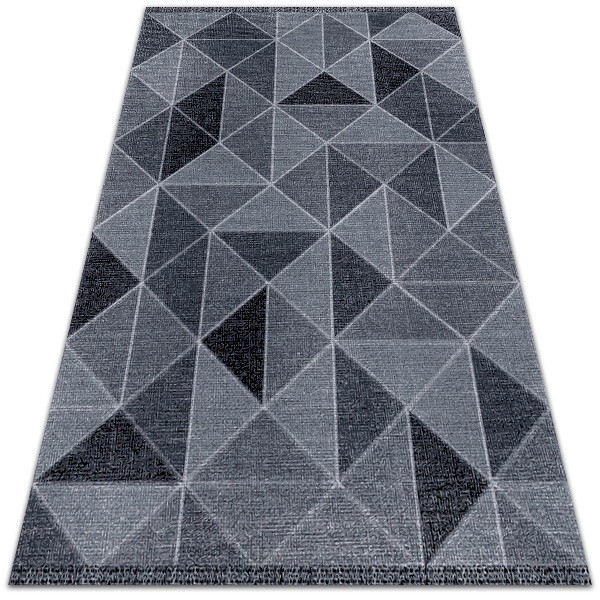 Uniwersalny dywan winylowy Kwadraty i trójkąty