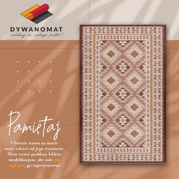 Modny dywan winylowy Vintage wzór