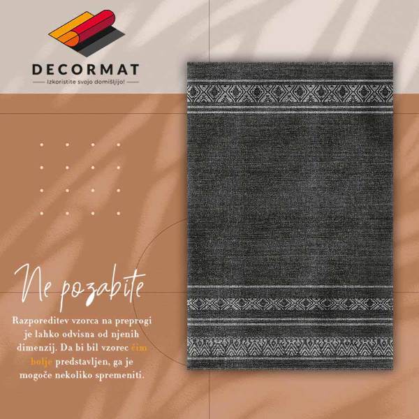 Dywan winylowy do domu Afrykański wzór