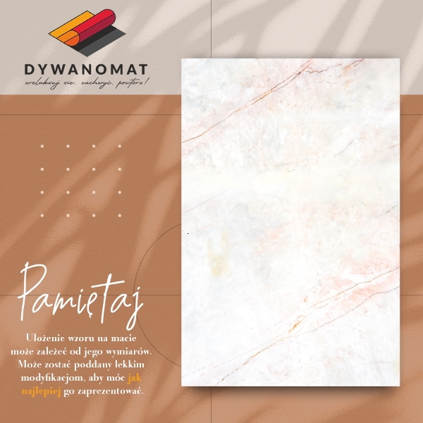 Dywan winylowy do domu Tekstura marmur