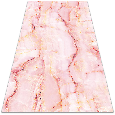 Wewnętrzny dywan winylowy Różowy marmur