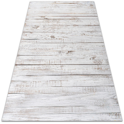 Modny dywan winylowy Białe deski tekstura