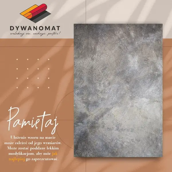 Modny winylowy dywan Popękany beton