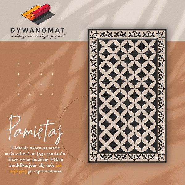 Dywan winylowy do domu Hiszpańskie kafle