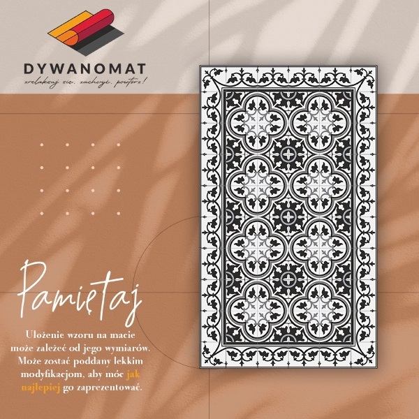 Modny dywan winylowy Kafelki portugalskie
