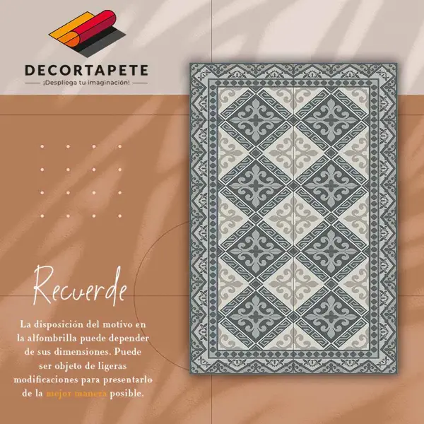 Winylowy dywan Geometryczne ornamenty