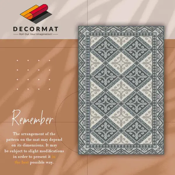 Winylowy dywan Geometryczne ornamenty