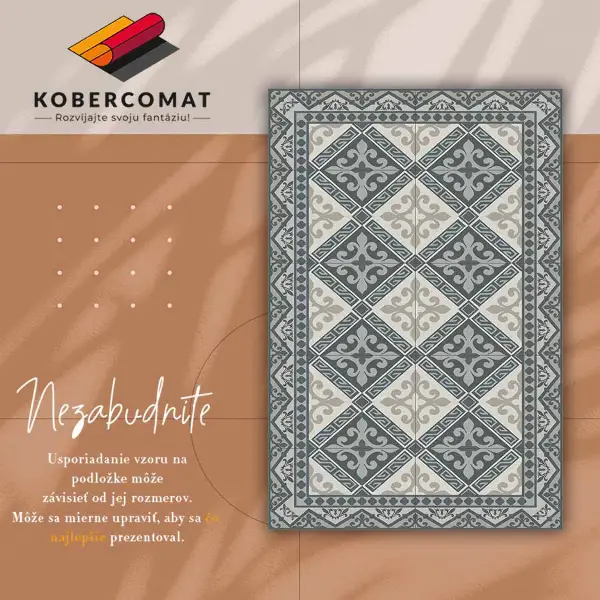 Winylowy dywan Geometryczne ornamenty