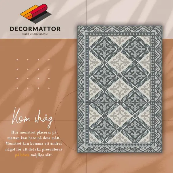 Winylowy dywan Geometryczne ornamenty