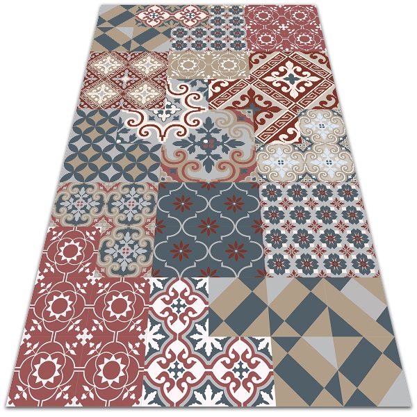 Modny uniwersalny dywan winylowy Różnorodne wzory