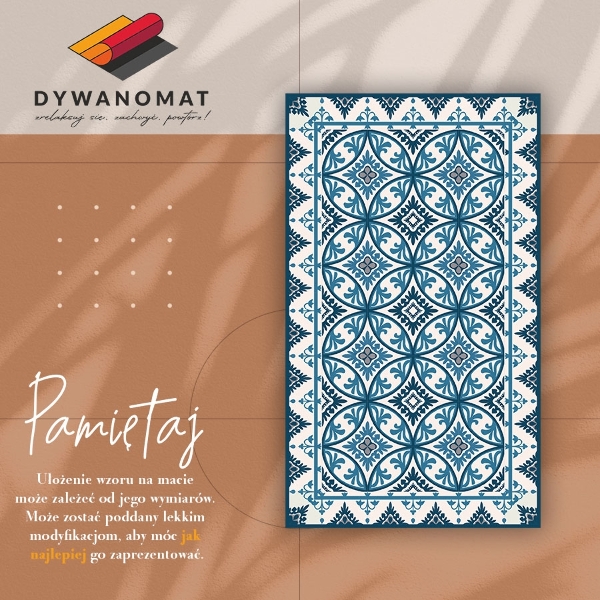 Dywan winylowy do domu Abstrakcyjne koła
