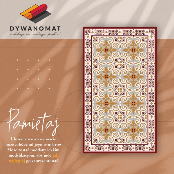 Dywan winylowy do domu Orientalny styl