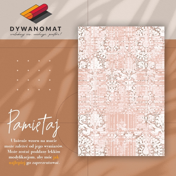 Dywan winylowy do domu Stare ornamenty