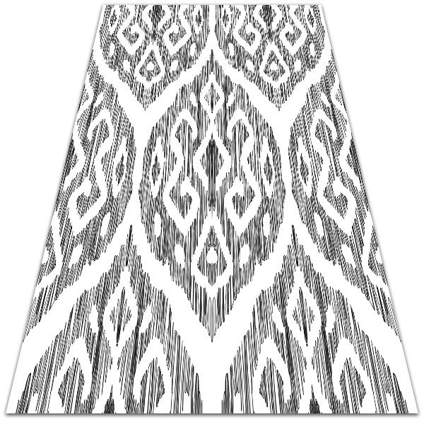 Modny winylowy dywan Szarpane wzory