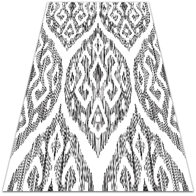 Modny winylowy dywan Szarpane wzory