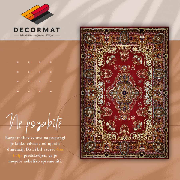 Dywan winylowy Piękne detale perski design