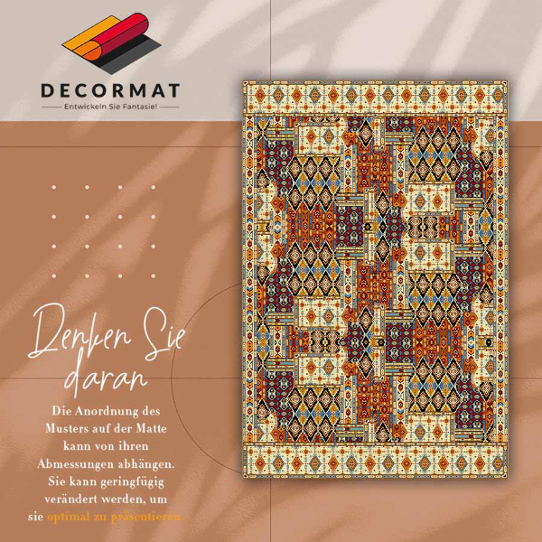 Winylowy dywan Geometryczny patchwork