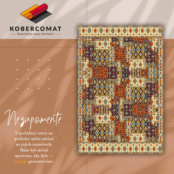 Winylowy dywan Geometryczny patchwork