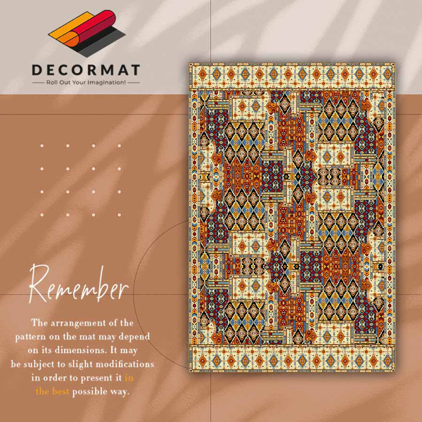 Winylowy dywan Geometryczny patchwork