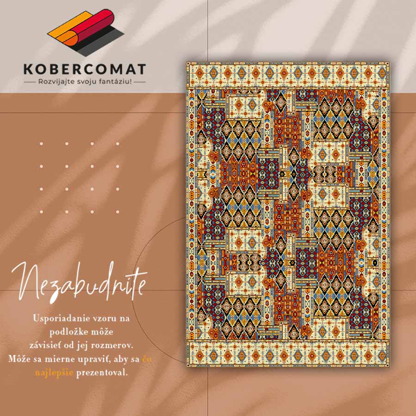 Winylowy dywan Geometryczny patchwork
