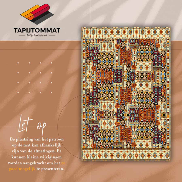 Winylowy dywan Geometryczny patchwork