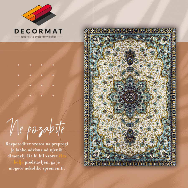 Dywan winylowy do domu Perskie ornamenty