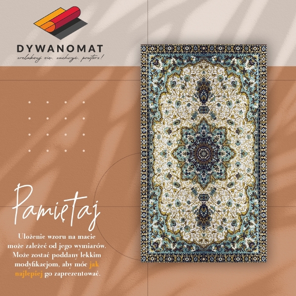 Dywan winylowy do domu Perskie ornamenty