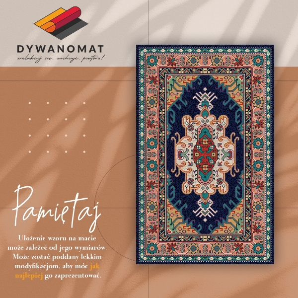 Dywan winylowy do domu Ludowe tekstury