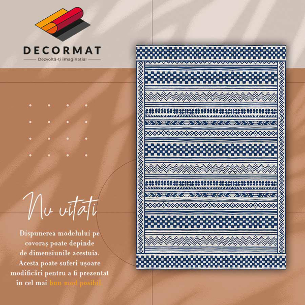 Dywan winylowy Geometryczny szlaczek