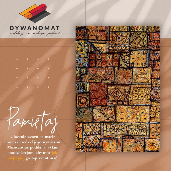 Dywan winylowy do domu Turecka mozaika