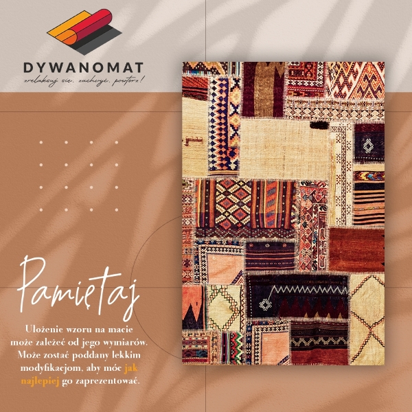 Winylowy dywan Abstrakcyjny patchwork