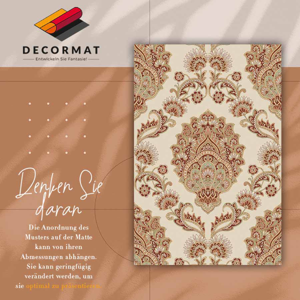 Modny dywan winylowy Styl Paisley