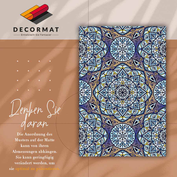 Winylowy dywan do domu Mandala