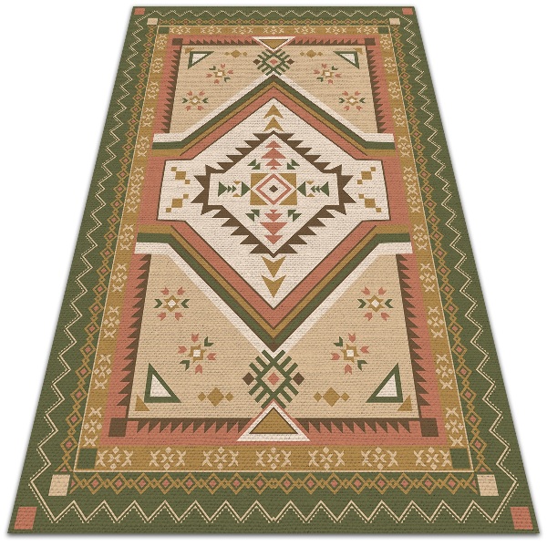 Modny dywan winylowy Hiszpańska geometria