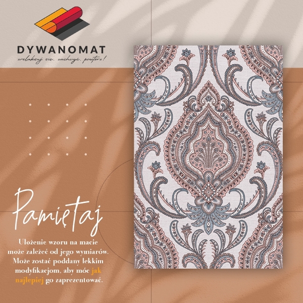 Dywan winylowy do domu Orientalne kwiaty
