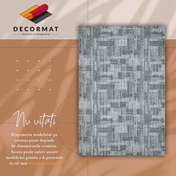 Dywan winylowy do domu Patchwork mozaika