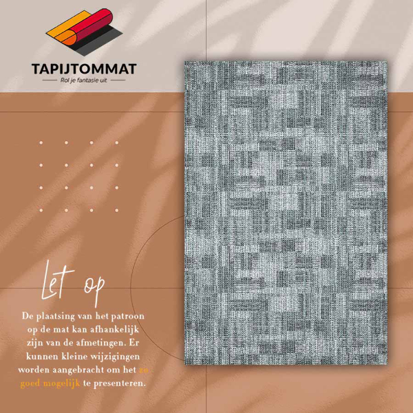 Dywan winylowy do domu Patchwork mozaika