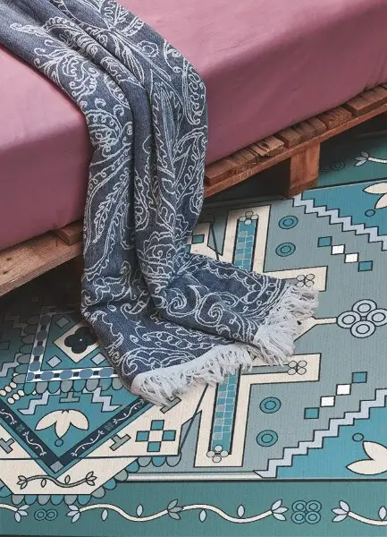 Dywan winylowy do domu Arabska geometria